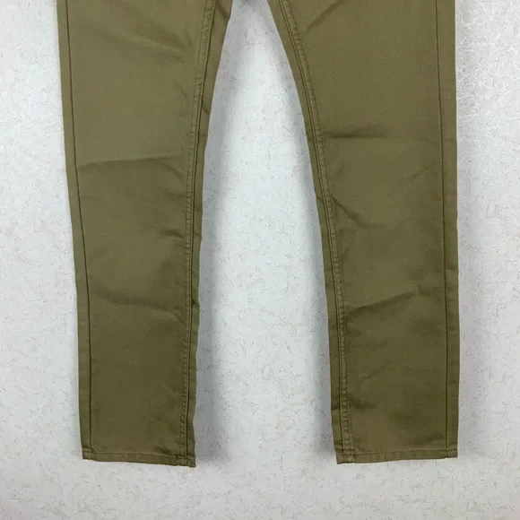 Levi’s boys olive green slim fit jeans fall - Picture 2 of 8